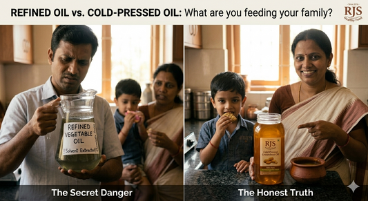 Is Refined Oil Secretly Ruining Your Family’s Health? ‼️