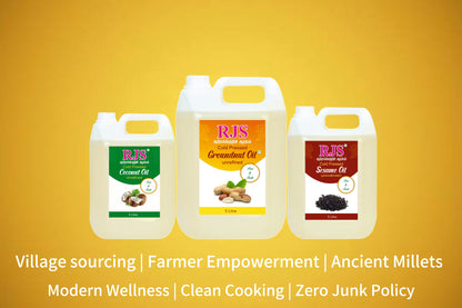 Cold Pressed Groundnut Oil