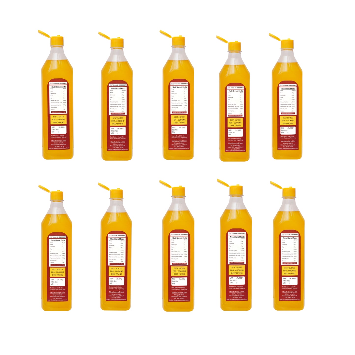 Cold Pressed Groundnut Oil