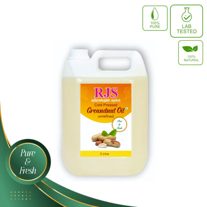 Cold Pressed Groundnut Oil