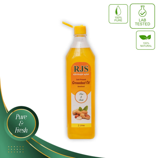 Cold Pressed Groundnut Oil