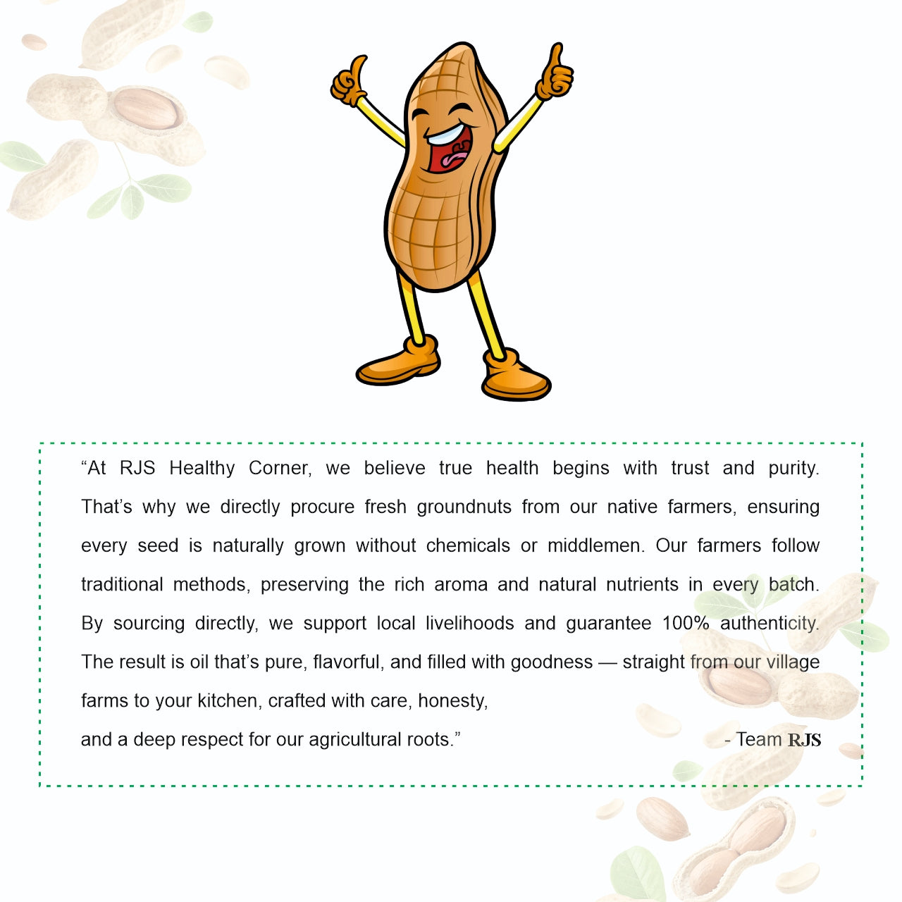 Cold Pressed Groundnut Oil