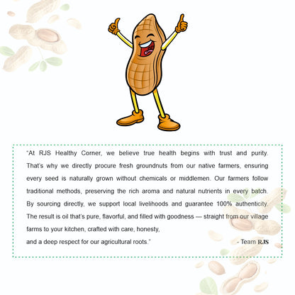 Cold Pressed Groundnut Oil