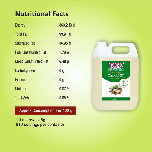 Cold Pressed Coconut Oil